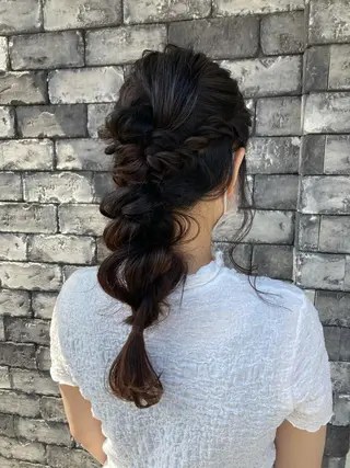 ロング ヘアアレンジ ✂️似合わせの魔術師 石田一樹✂️のヘアスタイル