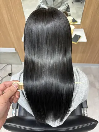 セミロング 【髪質改善】関根 拓斗のヘアスタイル