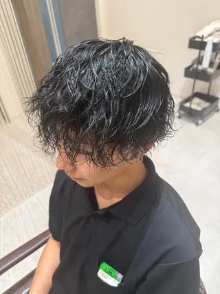 メンズ エイト半田所属・大松 菜々実のヘアスタイル