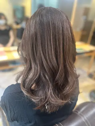 ミディアム カラー 🦋艶モテカラー/ヘ アセット🦋YURIのヘアスタイル