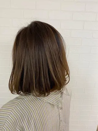 ミディアム 🫧透明感カラー /艶髪すなお🧸のヘアスタイル