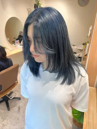 セミロング Day .1のヘアスタイル