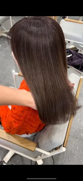 ロング カラー 太白区白髪ぼかし/ ボブカット/千葉達人のヘアスタイル