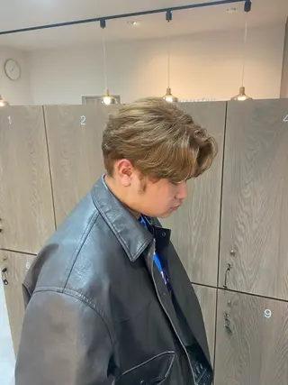 ショート メンズ LE-PLA Citta 大雅のヘアスタイル