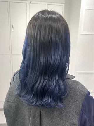 セミロング カラー 🪞個室サロン/韓国 艶髪/keito🪞のヘアスタイル