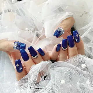 ネイル パーツ全部¥110 サロンミミのネイルデザイン