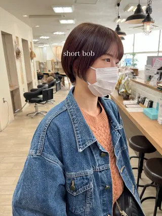 ショート カラー 初めてのショート お任せください✂️のヘアスタイル
