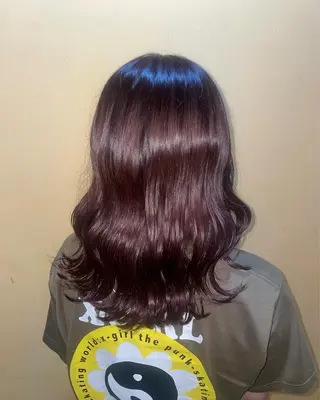 ミディアム 大谷 羽音のヘアスタイル