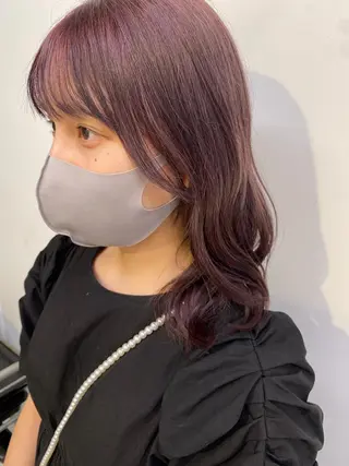 カラー トレンドカラー MAHOのヘアスタイル