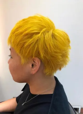 ショート カラー 🟢NEGi🟣 🫧髪質改善のヘアスタイル