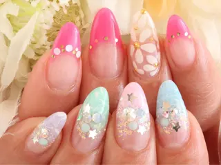 ネイル an sucre baseのネイルデザイン