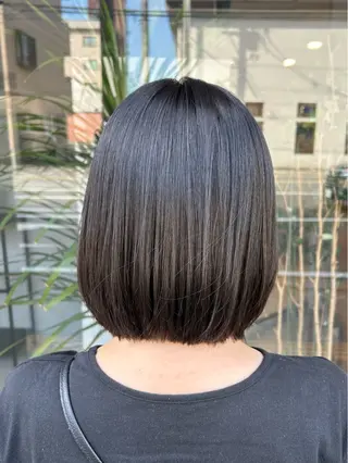 ミディアム hairsalon ulu所属・仙台/抜け感カラー /工藤のヘアスタイル