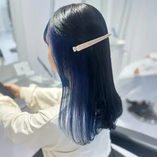 ロング カラー 🫧うる艶トレンド 🫧透明感カラーのヘアスタイル