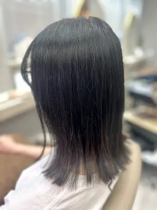ミディアム 池田 太一のヘアスタイル