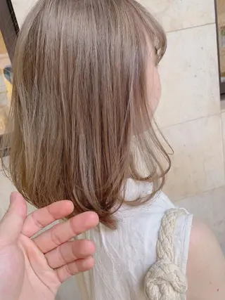 ミディアム 高橋 一矢のヘアスタイル