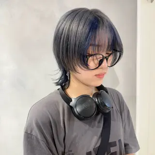 カラー デザインカラー/パー マ🦖外岡咲希🦖のヘアスタイル