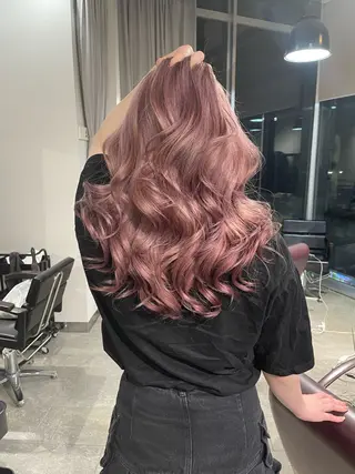 ロング カラー 💜ハイトーン💛 マジカルかいちゃんのヘアスタイル