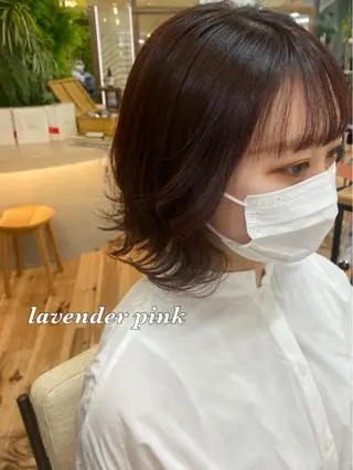 ミディアム おおつき ありかのヘアスタイル