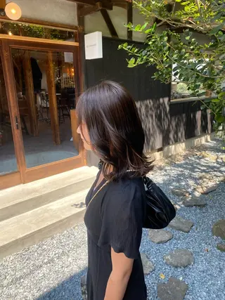 カラー 阿川香穂 /京都のヘアスタイル