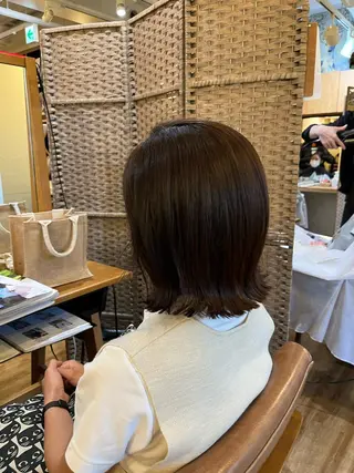 ミディアム 清水 京太のヘアスタイル