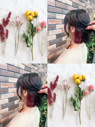 ミディアム カラー 全店売上No.1🏆 ✨深江裕稀のヘアスタイル