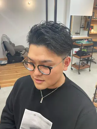 メンズ SALOWIN京都河原町Suite店所属・✨石乃宮 龍✨京都河原町✨のヘアスタイル