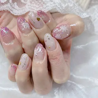 ネイル La neige* yuki 🥯🍑のネイルデザイン