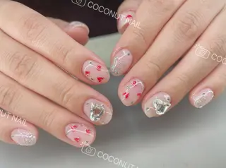 ネイル 神田 ココナッツのネイルデザイン