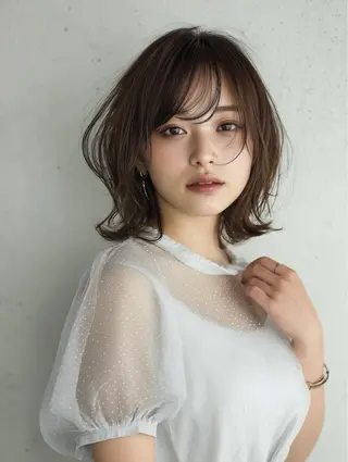 ショート カラー 似合わせ美髪ヘア✨ 天王寺．阿倍野🌈のヘアスタイル