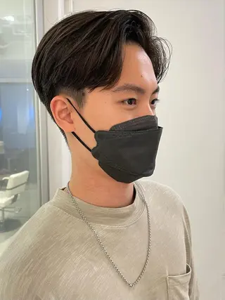 ショート カラー パーマ ヘアアレンジ メンズ ハイトーン/レイヤー 🌸さくらのヘアスタイル