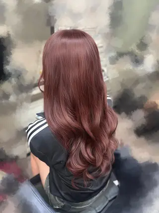 ロング カラー 韓国ヘア✨エクステ/ しおりのヘアスタイル