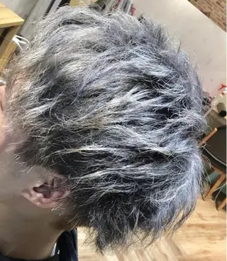 カラー パーマ メンズ Chuaile【シュエール】所属・𓏸𓈒𓂃早坂 浩行𓂃𓈒𓏸のヘアスタイル