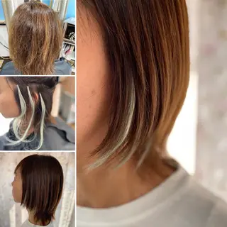 ショート カラー glosstokyo所属・縮毛矯正技師須藤玲人 髪質改善師ゴトウのヘアスタイル