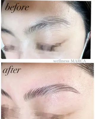 アイブロウ メンズトータルビューティーwellnessMARCA所属・【メンズ美容】 三浦かえでのネイルデザイン