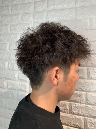 パーマ メンズ Lee東三国 店長 谷辻誠志のヘアスタイル