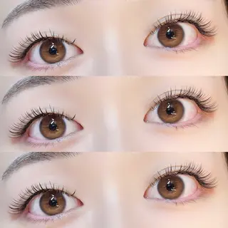 マツエク・マツパ nuna池袋 mokaのマツエク・マツパデザイン