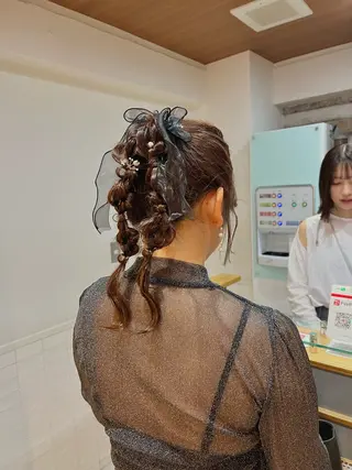 ロング ヘアアレンジ 🍒 Rino 🍒 カットモデル募集中のヘアスタイル