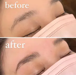 マツエク・マツパ アイブロウ pu muのネイルデザイン