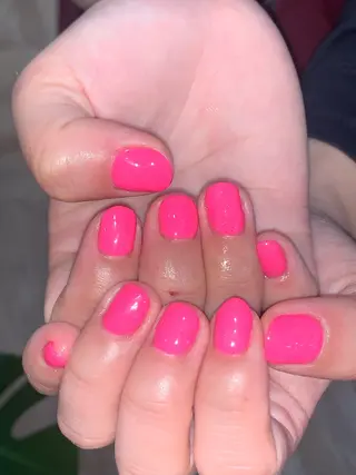 ネイル NES NAIL所属・さゆり￤推しキャラ ￤ロングネイル🩷のネイルデザイン