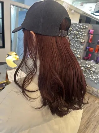 ロング カラー ブリーチ／ヘアセット 🪞🌙minamiのヘアスタイル