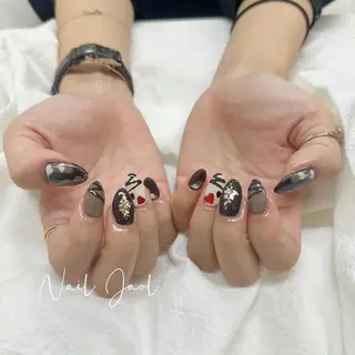 ミディアム nail jaol池袋店所属・ネイルJaol 池袋のネイルデザイン