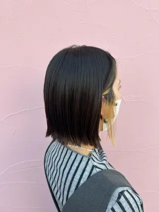 ミディアム カラー 💙ルル💙 ハイトーン/レイヤーのヘアスタイル