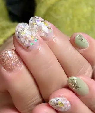 ネイル infinity skyのネイルデザイン