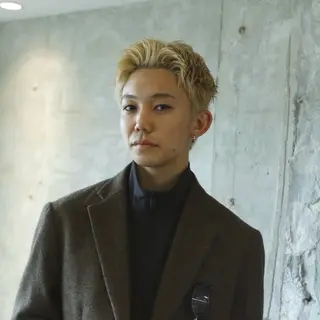 カラー メンズ あずまりんの/メンズ /ブリーチのヘアスタイル