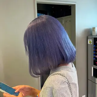 ショート カラー ブリーチカラー 🩵MIZUKIのヘアスタイル