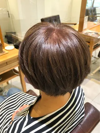 ショート カラー 韓国ヘア×髪質改善 /yoshikaのヘアスタイル