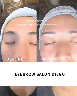アイブロウ DIEGO 下北沢 Yamaの眉毛・アイブロウイメージ