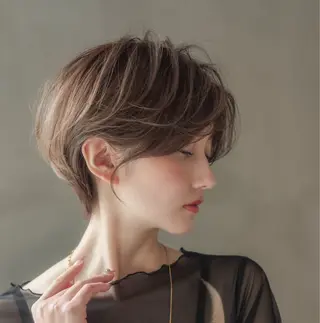 ショート SALOWIN GINZARay2店所属・石澤 諒のヘアスタイル