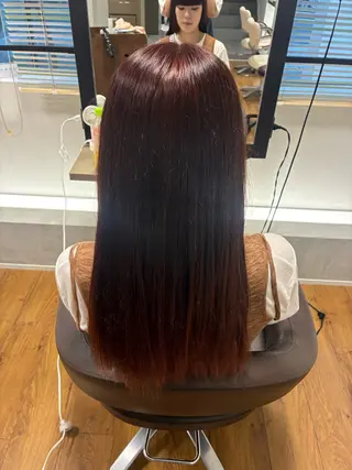 ロング 石川 菜月のヘアスタイル