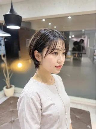 ショート 似合わせ／ショート 菊田のヘアスタイル